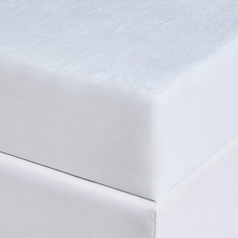 London Fog Premium Waterproof Hypoallergenic Mattress Protector, White