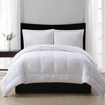 London Fog Embossed Dot Seersucker Down-Alternative Comforter