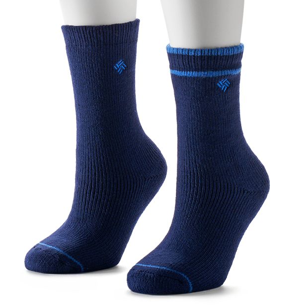 NCAA Ribbed Cuff Wool Blend Slipper Socks