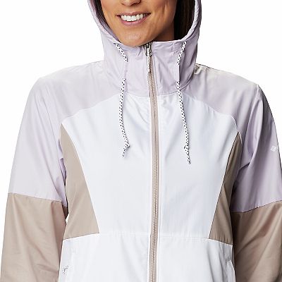 Colorblock windbreaker womens best sale