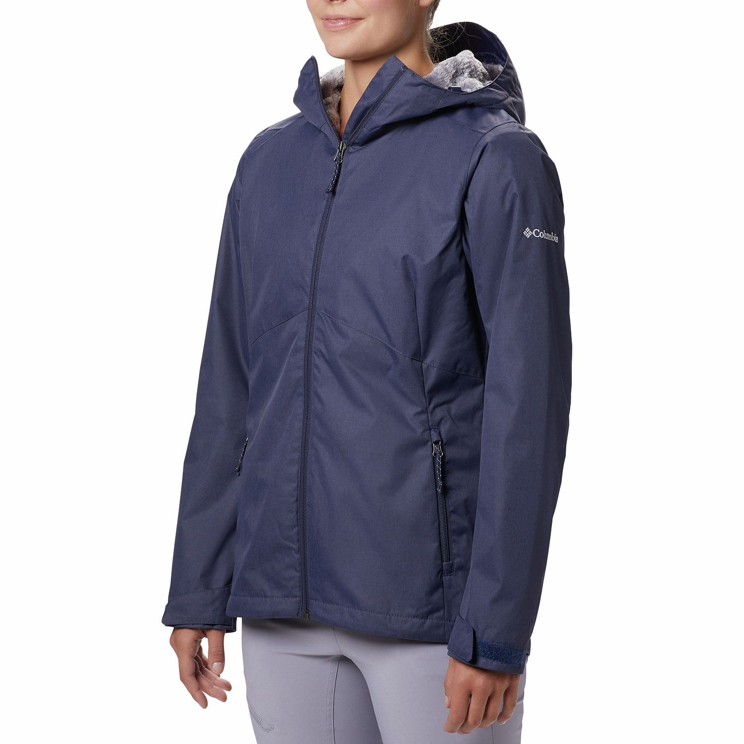 kohls women's columbia rain jacket