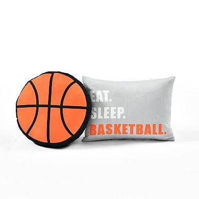 Lush Decor Basketball Game Quilt Set