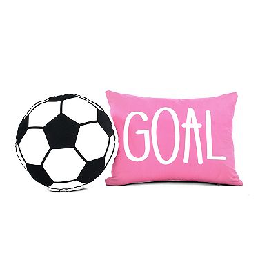 Lush Decor Soccer Kick Quilt Set