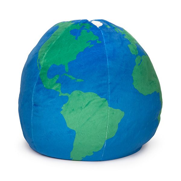 The Big One Kids™ Blue Earth Squishy Critter Throw Pillow