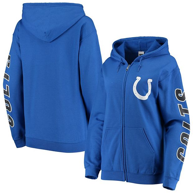 NFL Indianapolis Colts Girls' Fleece Hooded Sweatshirt - XS