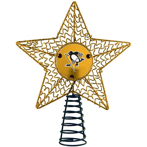 Pittsburgh Penguins Star Tree Topper