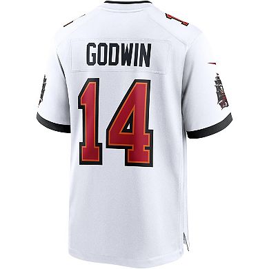 Men's Nike Chris Godwin White Tampa Bay Buccaneers Game Jersey