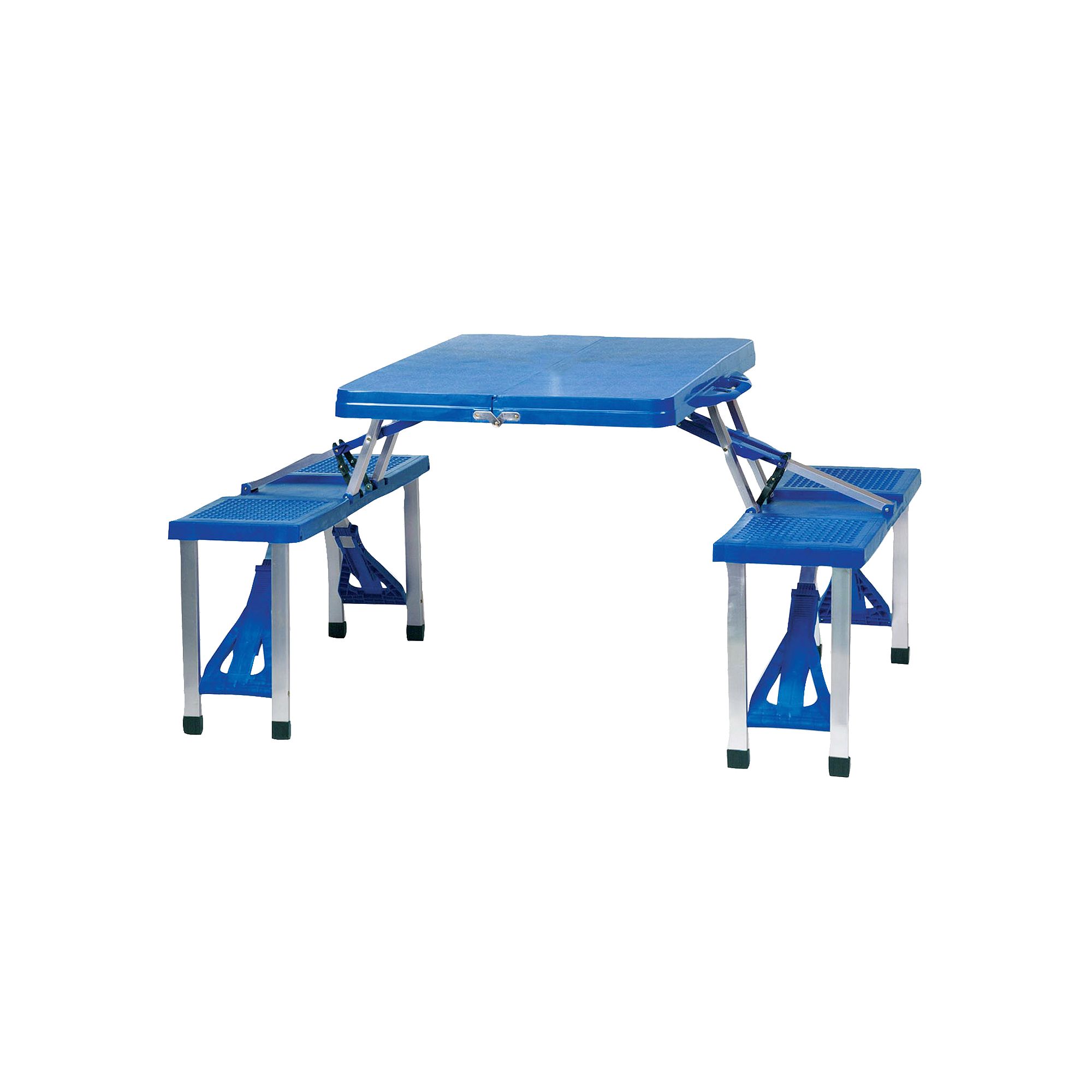 Picnic Time® Foldable Table, Blue