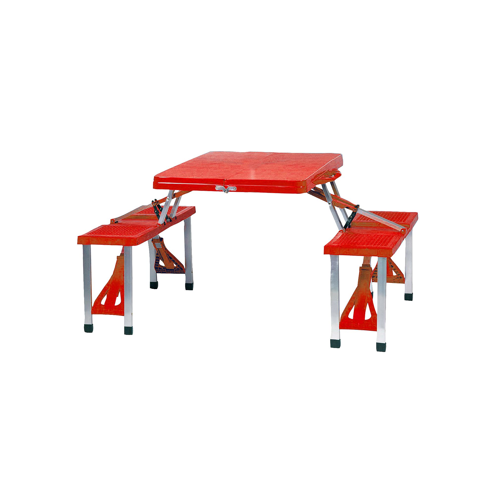 Picnic Time® Foldable Table, Red
