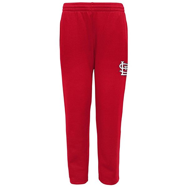 Youth Red St. Louis Cardinals Essential Fleece Pants