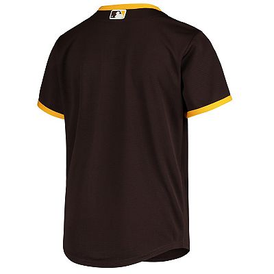 Youth Nike Brown San Diego Padres Road Replica Team Jersey