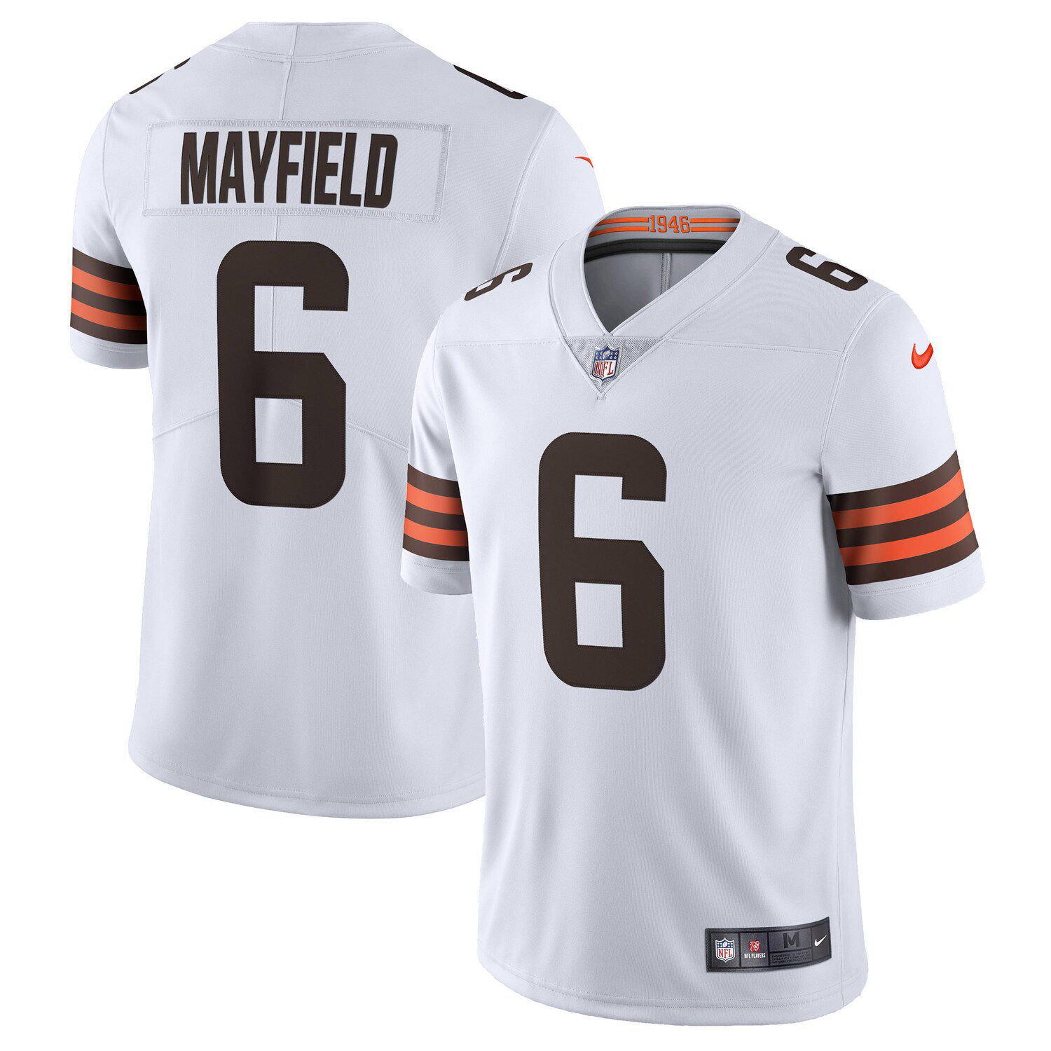 baker mayfield white jersey