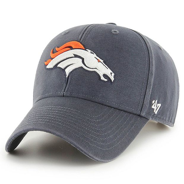 47 Brand Men's Navy, White Denver Broncos Trucker Snapback Hat