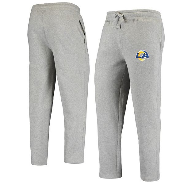 Men s Starter Gray Los Angeles Rams Option Run Fleece Sweatpants