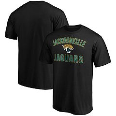 Men's Fanatics Branded Black Jacksonville Jaguars Jersey Tackle V-Neck T-Shirt