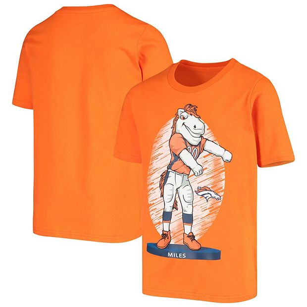 Youth Orange Denver Broncos Dancing Mascot T-Shirt