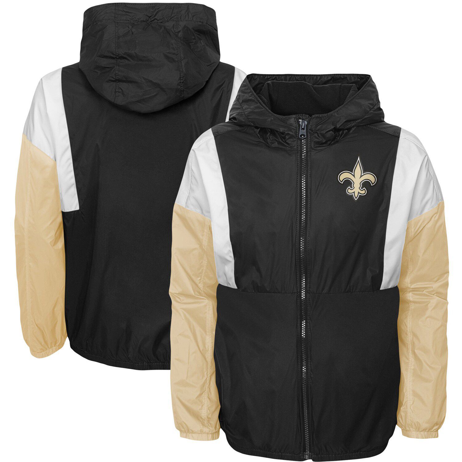 saints windbreaker jacket