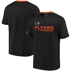 Fanatics Men's Branded Black Philadelphia Flyers Authentic Pro Rink Premium  Camo T-shirt