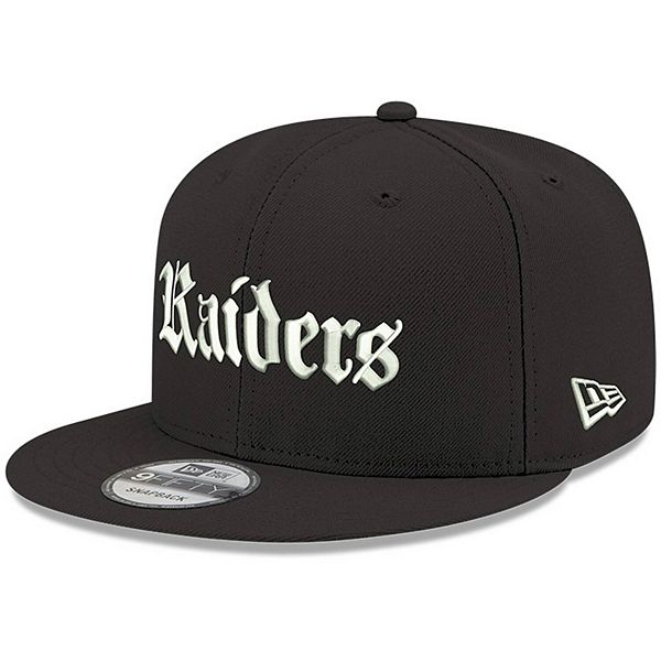 Las Vegas Raiders Men’s Team Script New Era 9Fifty Snapback Hat