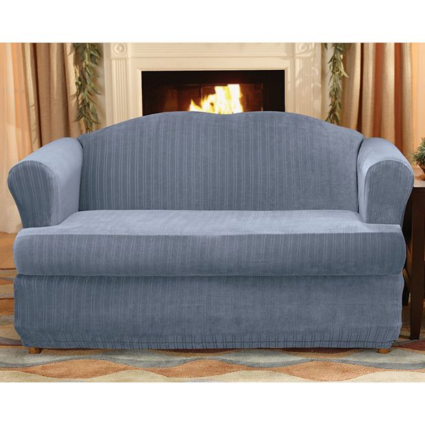 Grey t clearance cushion sofa slipcover