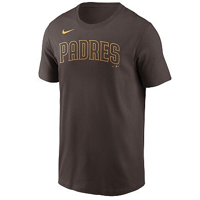 Men's Nike Brown San Diego Padres Jackie Robinson Day Team 42 T-Shirt