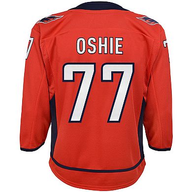 Youth TJ Oshie Red Washington Capitals Home Premier Player Jersey