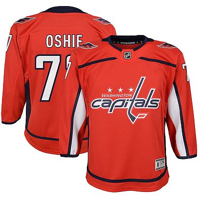 Youth TJ Oshie Red Washington Capitals Home Premier Player Jersey