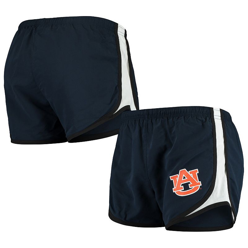 Womens Navy/White Auburn Tigers Elite Shorts, Size: Small, Blue