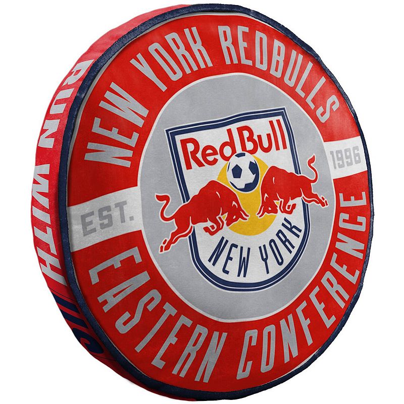 The Northwest Company New York Red Bulls 15 Travel Cloud Pillow, Multicol