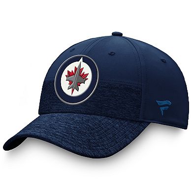 Men's Fanatics Branded Navy Winnipeg Jets Authentic Pro Locker Room 2-Tone Flex Hat