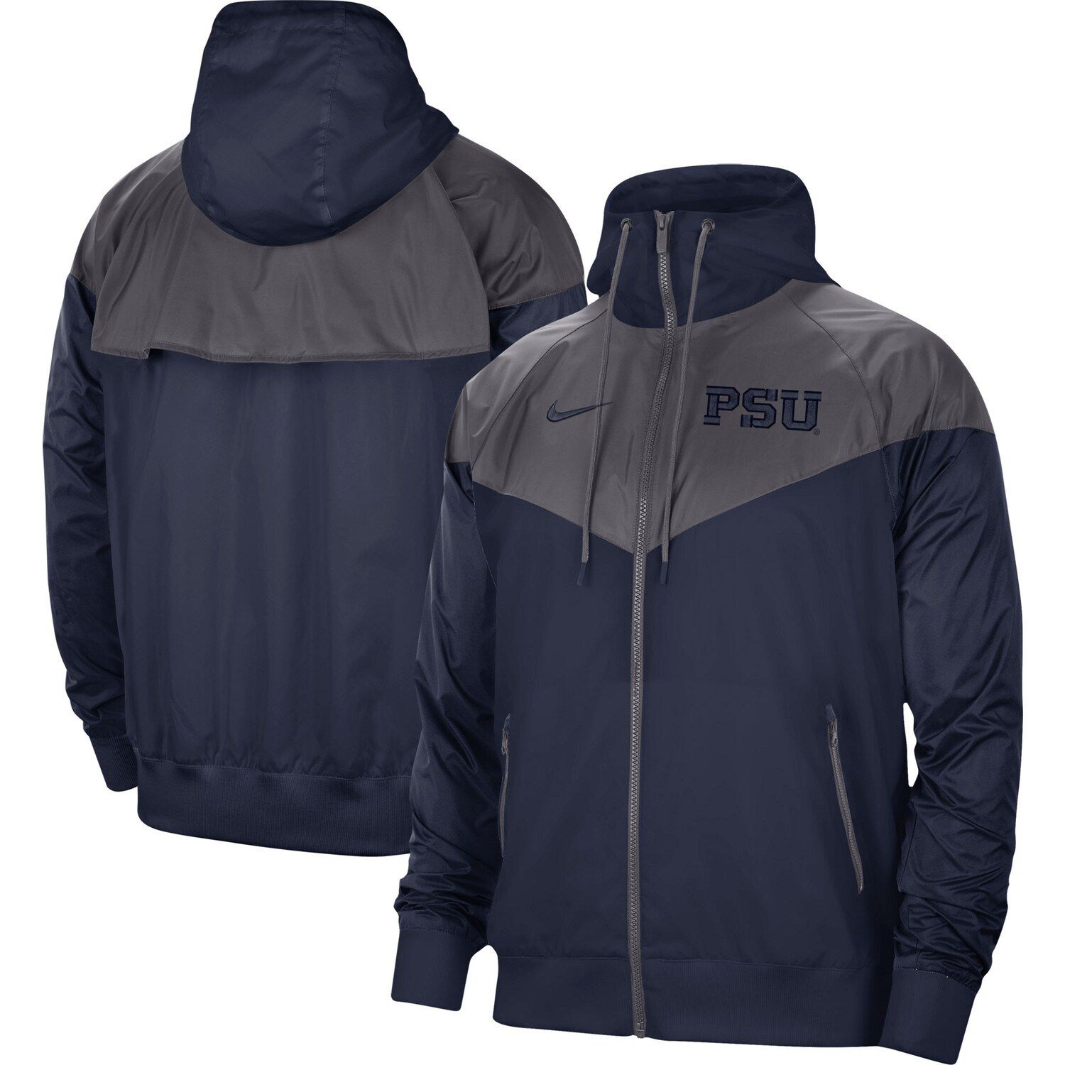 nike men's windrunner full zip jacket