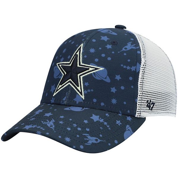 Youth '47 Navy/White Dallas Cowboys Blast Off MVP Snapback Hat