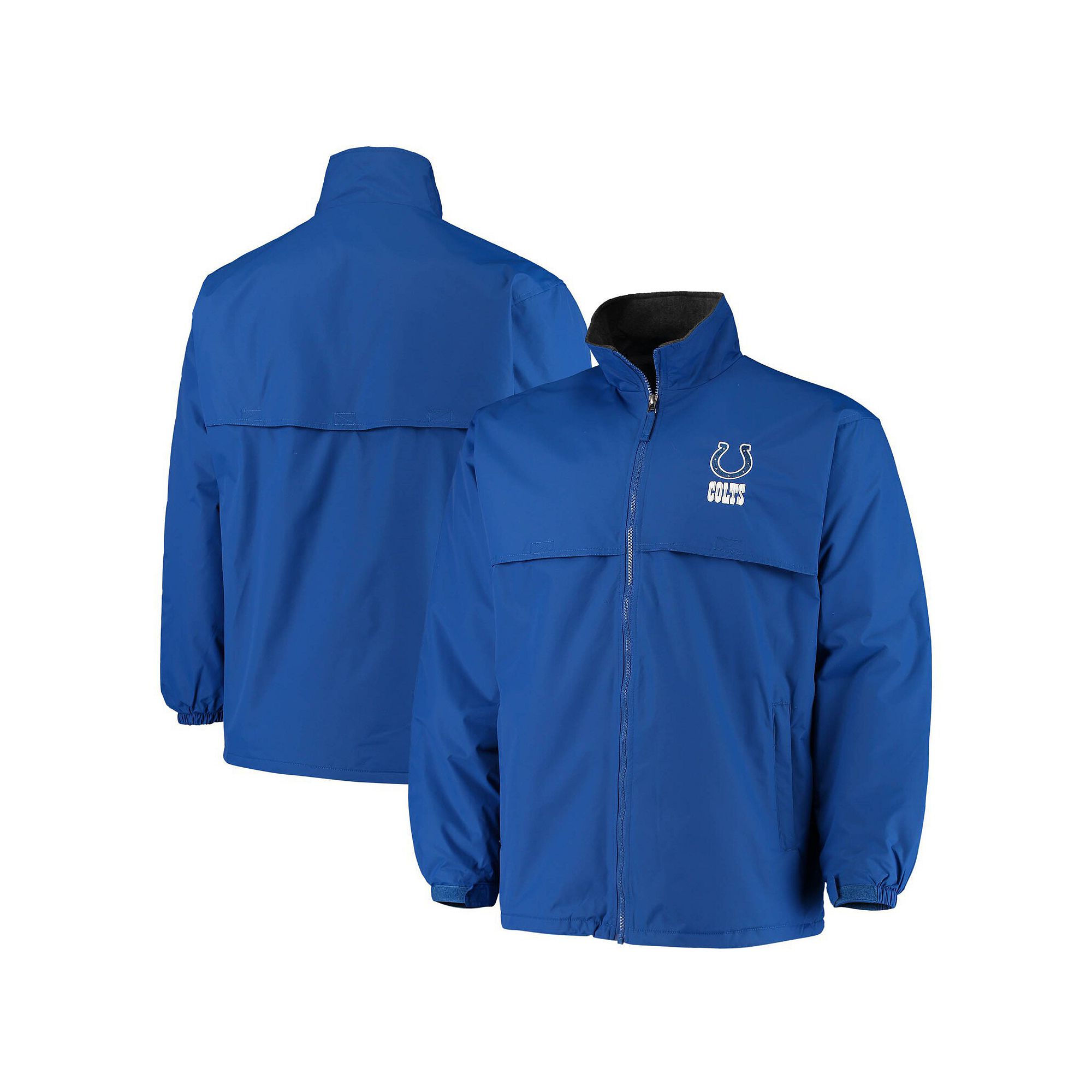 Mens Dunbrooke Royal Indianapolis Colts Triumph Fleece Full-Zip Jacket, Si