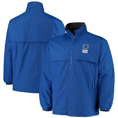 Men's Dunbrooke Royal Indianapolis Colts Triumph Fleece Full-Zip Jacket