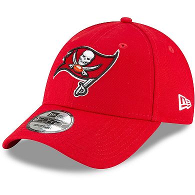 Men's New Era Red Tampa Bay Buccaneers The League Logo 9FORTY Adjustable Hat