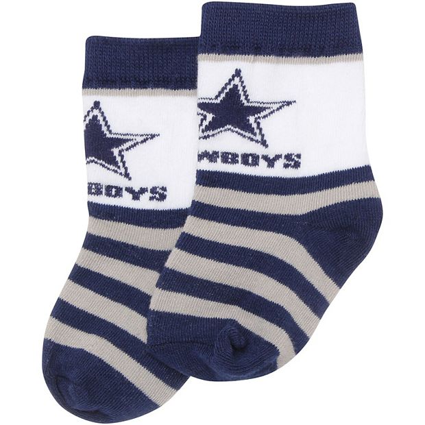 Dallas Cowboys Striped Socks