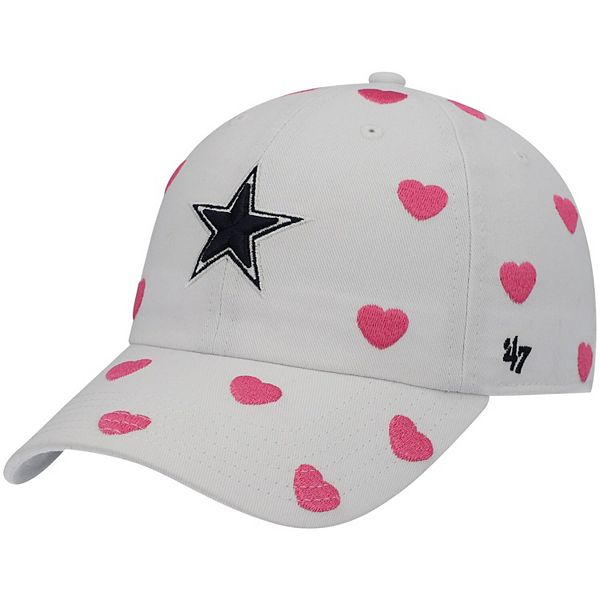 Youth '47 White Dallas Cowboys Trucker Adjustable Hat