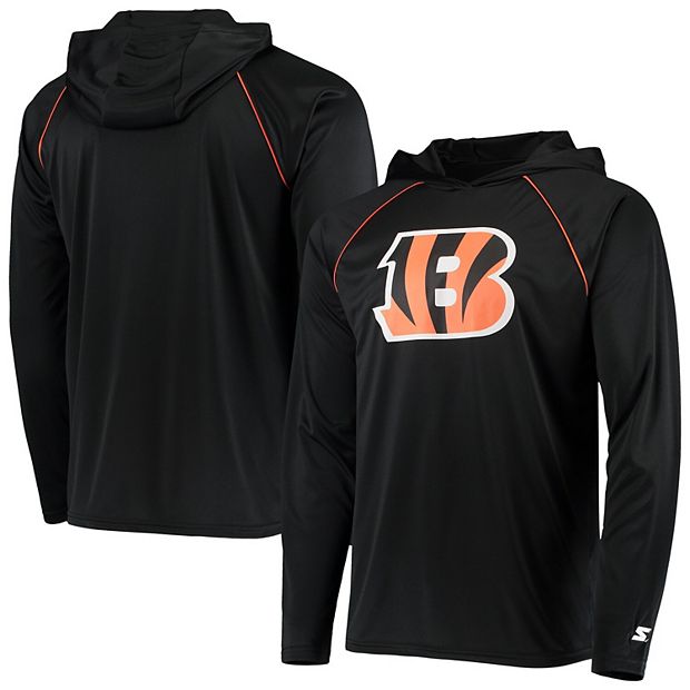 Youth Black Cincinnati Bengals Fan Gear Prime Pullover Hoodie