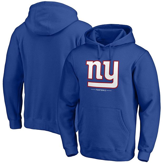 Men's Nike Royal New York Giants Fan Gear Pullover Hoodie Size: Medium