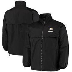 Washington Commanders Dunbrooke Big & Tall Alpha Full-Zip Hoodie Jacket -  Black/Gray