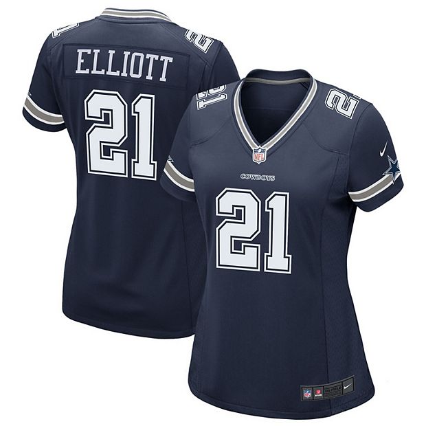 Men's Ezekiel Elliott Dallas Cowboys Game Team Jersey