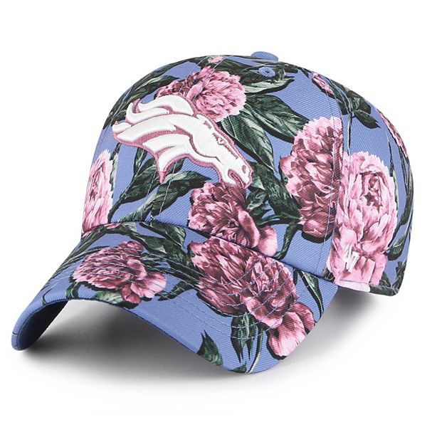 Women's '47 Blue Denver Broncos Peony Clean Up Adjustable Hat