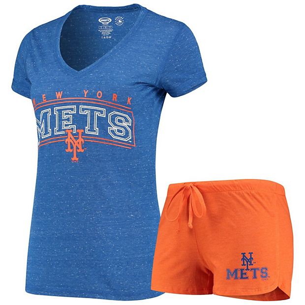 Women's Concepts Sport Royal New York Mets Plus Size Jersey Tank Top &  Pants Sleep Set