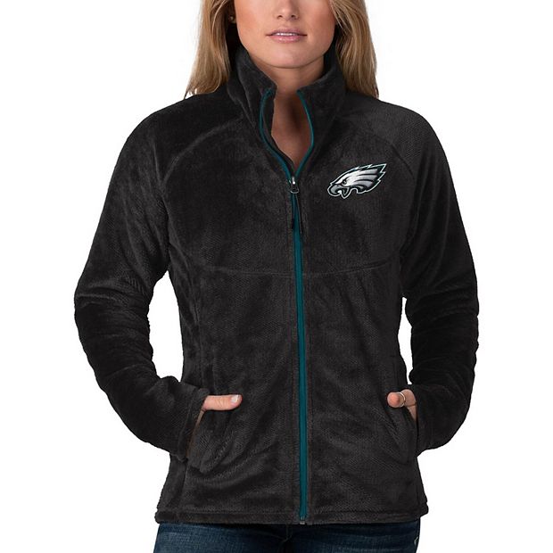 Women's G-III 4Her by Carl Banks White/Black Philadelphia Eagles