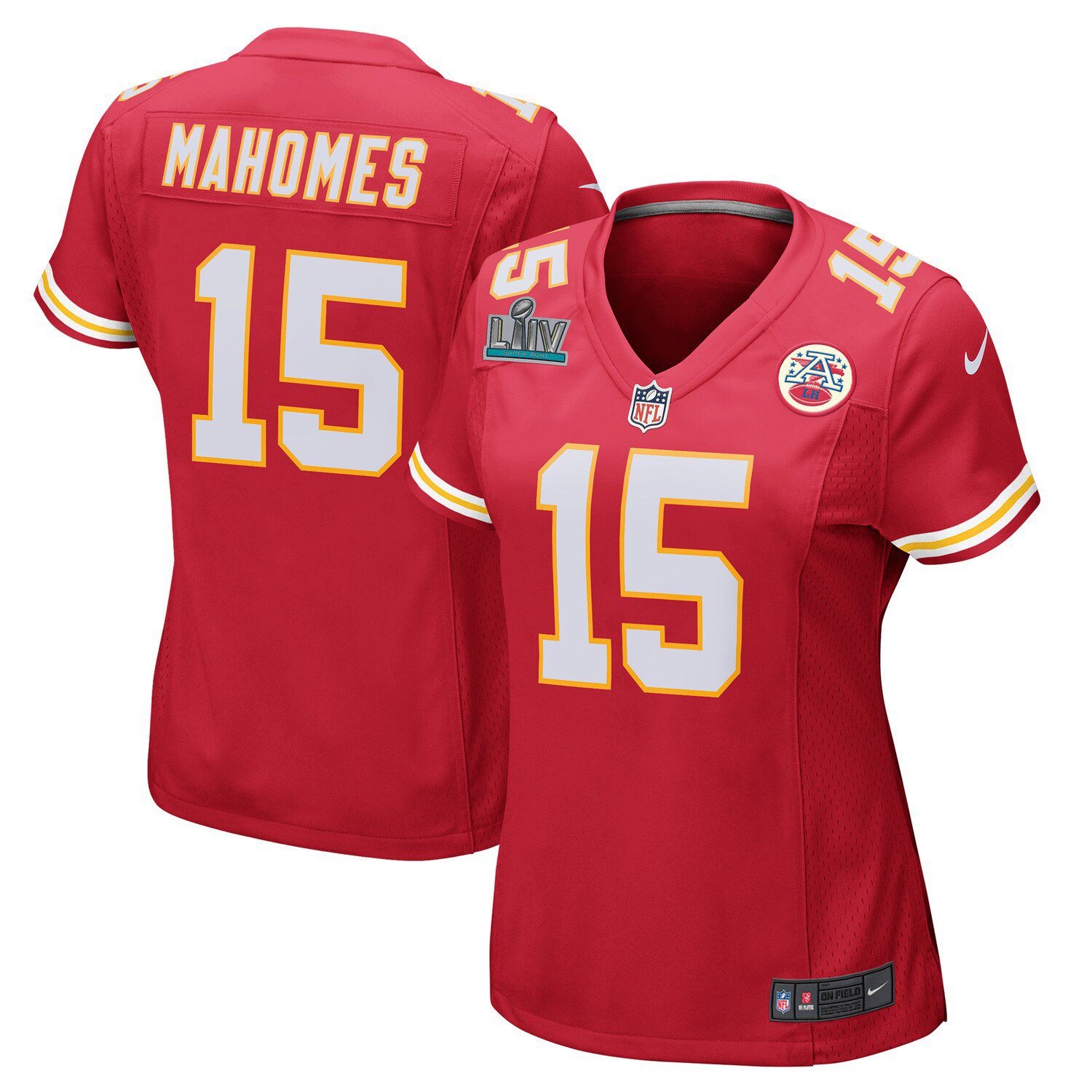 red mahomes super bowl jersey