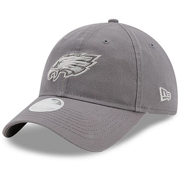 Women's New Era Gray Philadelphia Eagles Botanic 9TWENTY Adjustable Hat