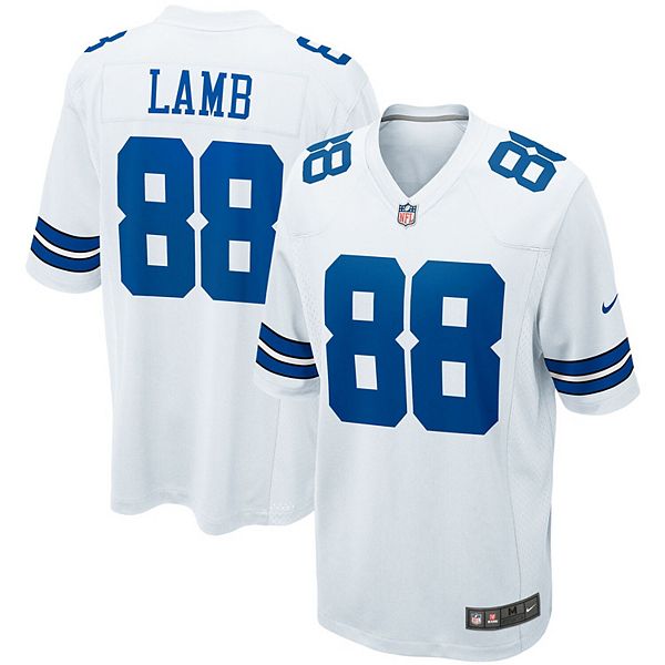 CeeDee Lamb Dallas Cowboys Autographed Nike White Limited Jersey