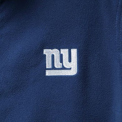 Men's Royal New York Giants Houston Fleece Full-Zip Vest