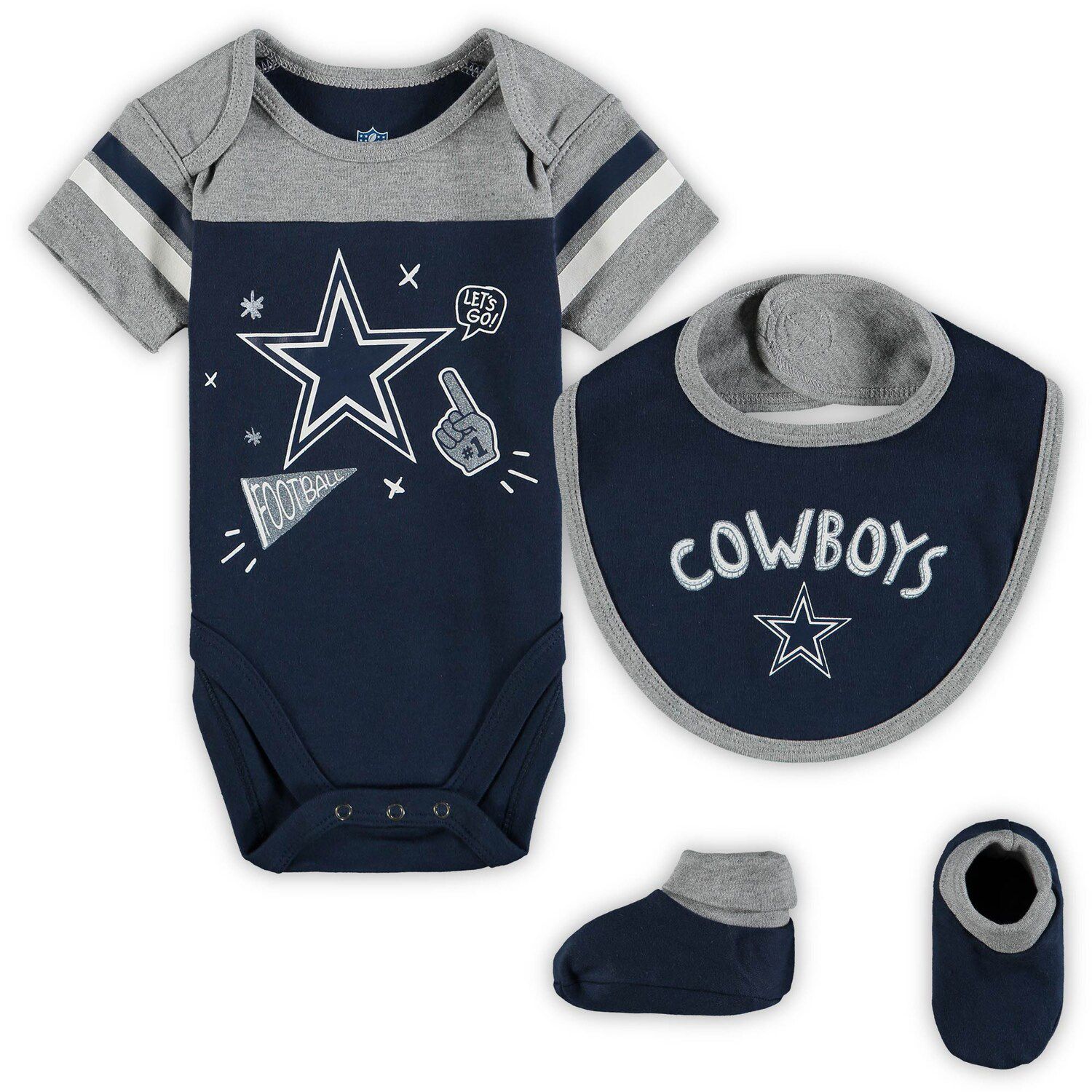 dallas cowboys newborn baby clothes