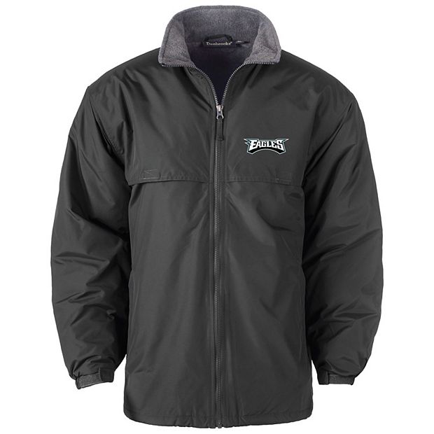 Dunbrooke Black Philadelphia Eagles Triumph Fleece Full-Zip Jacket